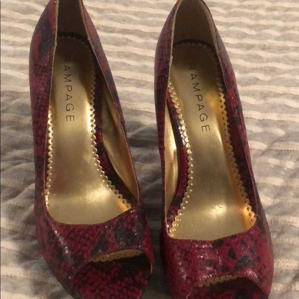 Rampage heels